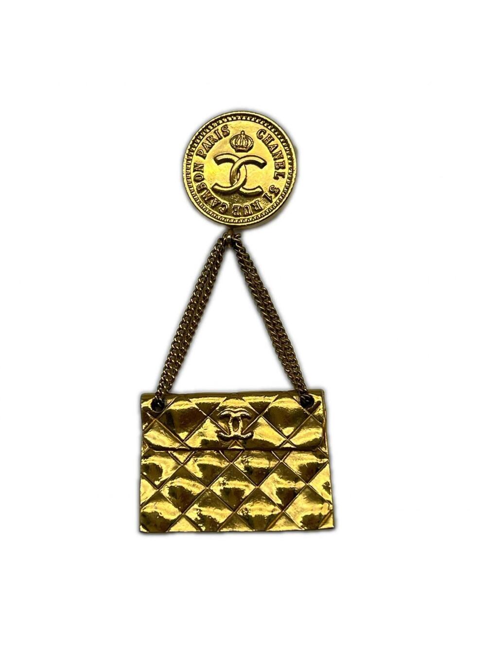 Chanel Cc Logo Brooch Metal #299416C82B